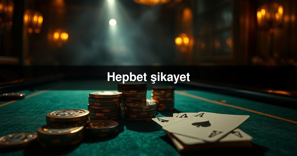 Hepbet şikayet