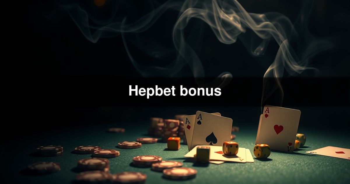 Hepbet bonus